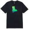 pánske tričko HUF FACTS TEE Black M