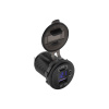 Nabíjačka USB PEIYING PY-CHR0006 s QC a meračom napätia