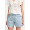 Rifľové krátke nohavice Pepe Jeans REGULAR SHORT HW MABLE PL801188PG8 modrá 26