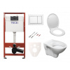 Cenovo zvýhodnený závesný WC set TECE do ľahkých stien / predstenová montáž + WC S-Line S-line Pro SIKOTSD0