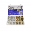 Sada hliníkových a oceľových nitovacích matíc 300ks - GEKO G02910