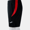 Fotbalové trenýrky Joma Tokio II Farba: Černo červená, Veľkosť: S