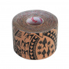 Dynamic Tape 5 cm béžová - čierne tetovanie