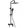 Nástenný sprchový set Valvex Loft Black