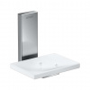 Axor Universal Rectangular Mydlovnička s držiakom, biela/chróm 42605000-AX