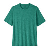 Patagonia Triko Cap Cool Daily Shirt pánské Velikost: S / Barva (vzor): gem green light gem green x-dye