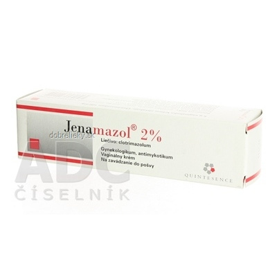 JENAMAZOL 2% crm vag (tuba Al+3x aplik.) 1x20 g