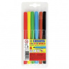 Centropen sada popisovačů 7550 1mm válcový hrot odolný proti zatlačení color