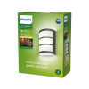 Philips 8719514417595 Nástenné svietidlo Philips PYTHON LED 6W, 450lm, 2700K, IP44, antracitová