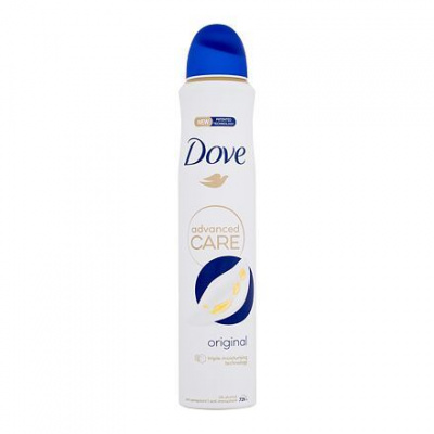 Dove Advanced Care Original 72h antiperspirant s až 72 hodinovou ochranou před potem a zápachem 200 ml pro ženy