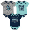 Seattle Kraken Detské - Game Time NHL Body Set 18-24 MO