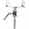 Nanlite T12 holder for 1 tube with Ball Head Yoke