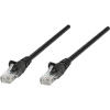 Intellinet 735766 RJ45 sieťové káble, prepojovacie káble CAT 6 S/FTP 10.00 m čierna pozlátené kontakty 1 ks; 735766