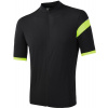 SENSOR CYKLO COOLMAX CLASSIC pánský dres kr.rukáv celozip true black - XL