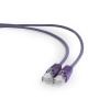 Gembird PP12-0.25M/V UTP Cat5e Patch, 0,25m, fialový