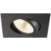SLV 1007438 NEW TRIA UNIVERSAL 68 LED vstavané svetlo LED 8.6 W čierna; 1007438