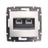 LEGRAND Valena dátová zásuvka RJ45 FTP kat. 6 biela 774233