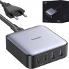 Ugreen Nabíječka UGREEN CD327 Nexode síťová nabíječka, 2x USB-C, 2x USB-A, GaN, 65W (šedá)
