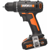 WORX Vŕtačka AKU 20V 30 Nm WX100 (1× 2 Ah)
