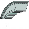 Klinový remeň kosačky - V-Belt al-Ko 842460376 460376 al-ko (V-Belt al-Ko 842460376 460376 al-ko)