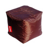 Beanbag sedací vak cube chocolate