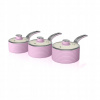 Swan Retro Pink Set 3 Pots 16 18 20 cm ružová (Swan Retro Pink Set 3 Pots 16 18 20 cm ružová)