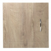 Aqualine Dvierka do stupačiek 60x60cm, dub Platin DS125