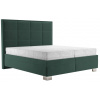 Manželská posteľ 180x200 Blanar SABRINA, zelená
