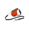 Vodítko FLEXI Neon Reflect Lanko M 5m / 20kg oranžová