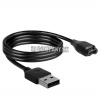 Nabíjací USB kábel pre Garmin Vivoactive 3 / 4 / Fenix 5 / 6 / 7 / Vivosport / Venu / Venu 2 – čierna