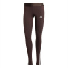 adidas Essentials 3 Stripe Leggings Womens Shadow Brown XL (20-22)