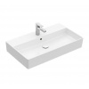 Villeroy & Boch Memento 2.0 - Umývadlo nábytkové 80x47 cm, s prepadom, otvor na batériu, CeramicPlus, alpská biela 4A228GR1
