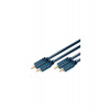 ClickTronic HQ OFC kabel 2x CINCH - 2x CINCH RCA, M/M, 3m (CLICK70380)