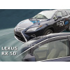 Deflektory - protiprievanové plexi Lexus RX AL20 5D od 2016