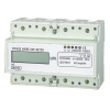 Elektromer na DIN lištu trojfázový digitálny merač spotreby wattmeter Hütermann HT-3PD