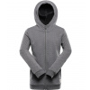 Alpine Pro Lelo Detská Mikina s kapucňou KSWF26G tmavo šedá 164-170