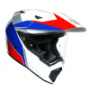 Prilba AGV AX-9 Atlante White Blue Red Veľkosť: MS (57 cm)