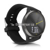 Silikónový remienok (šírka 20mm) – čierna – Garmin Vivoactive 3 / Watch 42mm / Watch Active / Samsung Gear Sport