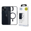 3mk ochranné púzdro Satin Armor MagCase pre Apple iPhone 13/14, čierna