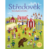 Jiri Models Jiri Models, 3064-3, Velká samolepková kniha, zošity se samolepkami, Středověk