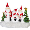 Dekorácia MagicHome Vianoce, Santa JOY, 11x24.5x19.5 cm