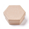Mini Kartónová krabička šesťuholník 5.75x6.5x2.7cm, 1 ks (Darčeková krabička)