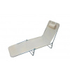 Zahradní lehátko se stříškou Kréta 8B-001Y, béžové