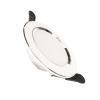 NEDES LDL321WS Zapustené podhľadové LED svietidlo 7,5W, 4000K, 490lm, IP20, biela/strieborná