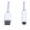 PremiumCord Převodník USB-C na audio konektor jack 3,5mm female 10cm ku31zvuk01