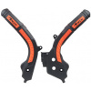 RTECH protektory rámu KTM sada čierno-oranžové