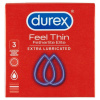 Durex Feel Thin Extra Lubricated Condoms - 3 kusy