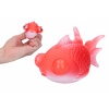 Stlačiteľná rybka - 8 cm, balenie 12 ks, ideálna pre deti 3+ bez potreby bat