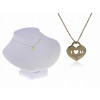 REŤAZ CELEBRYTKA SRDCI DIAMANT, ZLATO LgZN124 (REŤAZ CELEBRYTKA SRDCI DIAMANT, ZLATO LgZN124)