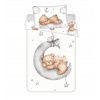 Jerry Fabrics Obliečky do postieľky Medvedík Ribbon baby 100x135, 40x60 cm